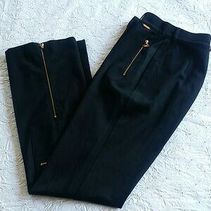 St. John Sport black cargo straight leg pants size 0